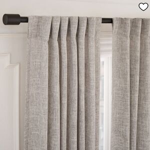 ❤️BUY 2 GET 1 FREE  West Elm Crossweave Curtain